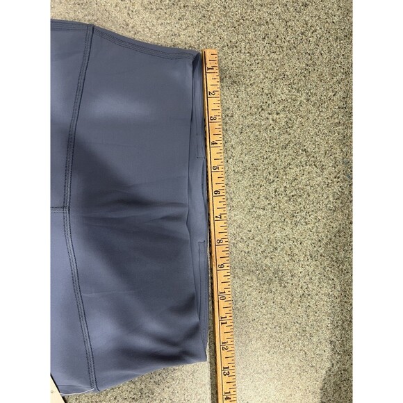 Lululemon Align High Rise Mini Flare Pant 32" Blue Stretch Performace Size 8 - Picture 3 of 11